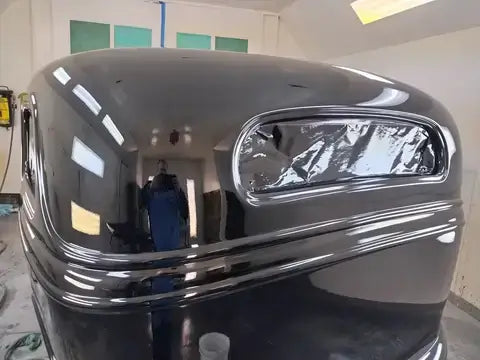 Murdered Out Black 2.0 1934 Ford Sedan
