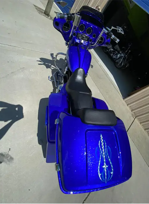 SoCal Blue - 2K Candy and Concentrate Motorcycle