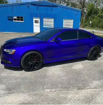 Tamco Paint SoCal Blue Candy Concentrate on Car
