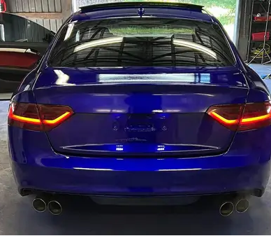Tamco Paint SoCal Blue Candy Concentrate on Car