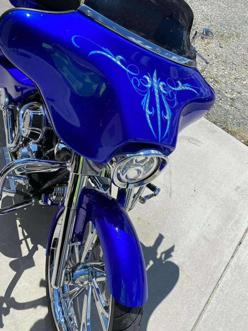 SoCal Blue - 2K Candy and Concentrate Motorcycle