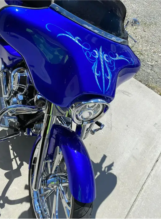 SoCal Blue - 2K Candy and Concentrate Motorcycle