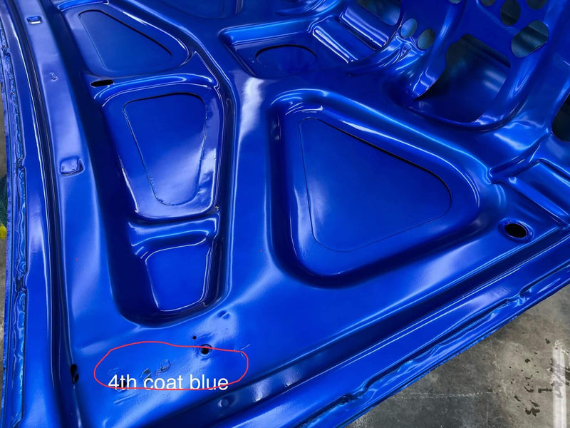 SoCal Blue - Candy Pearl Basecoat Car part