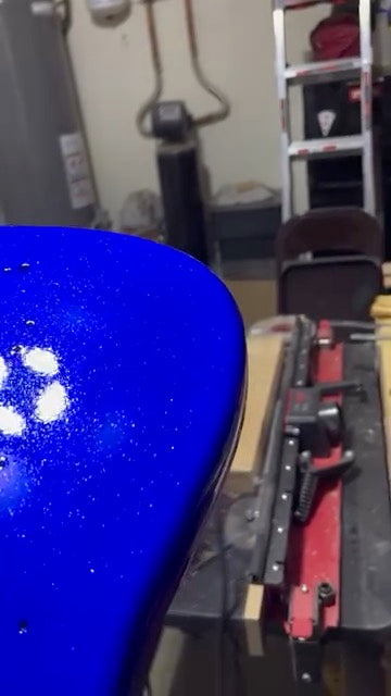 Tamco Paint SoCal Blue Candy Concentrate in Guitar