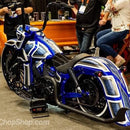 Tamco Paint SoCal Blue Candy Pearl Basecoat on Motorcycle