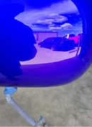 Tamco Paint SoCal Blue Candy Pearl Basecoat on Car Parts