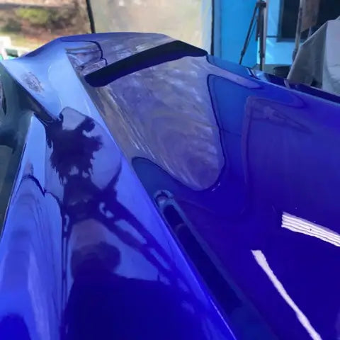 Tamco Paint SoCal Blue Candy Pearl Basecoat on Car