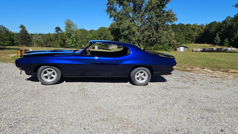 Tamco Paint SoCal Blue Candy Pearl Basecoat on Pontiac Lemans
