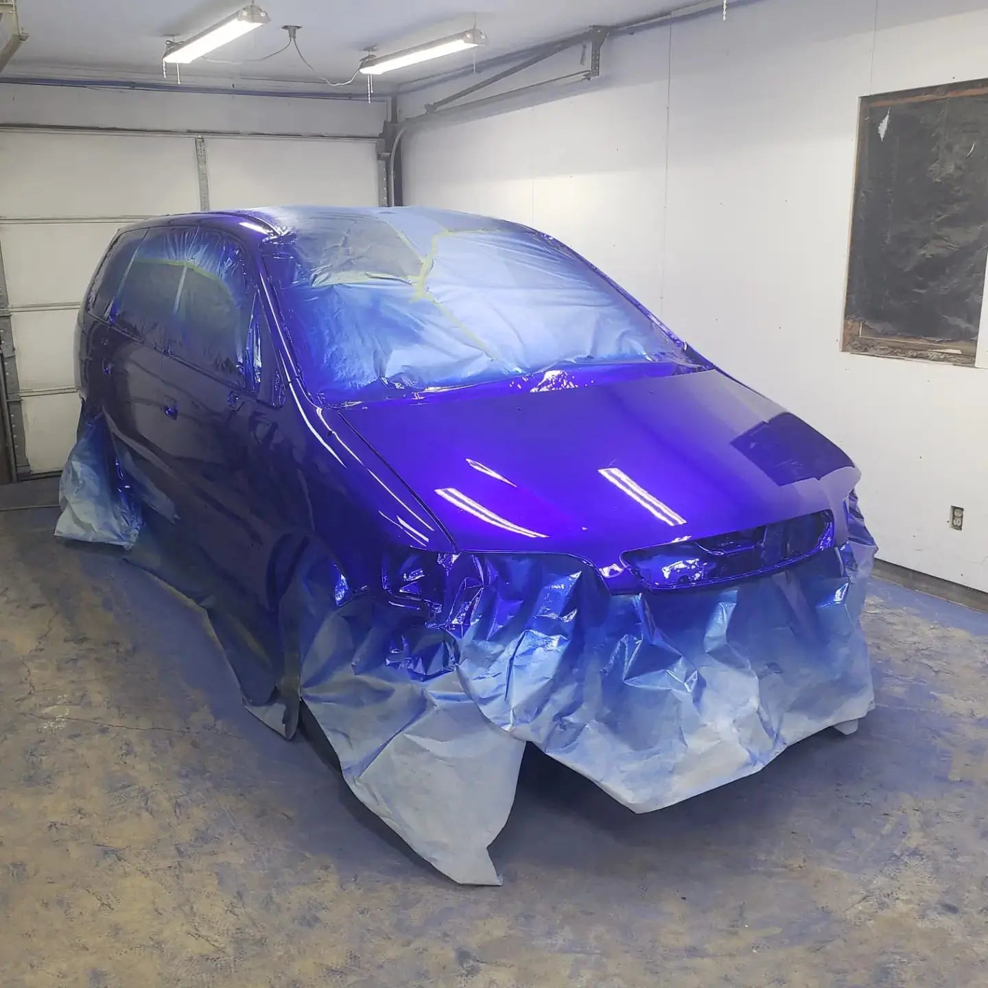 Tamco Paint SoCal Blue - Candy Concentrate on Honda Odyssey