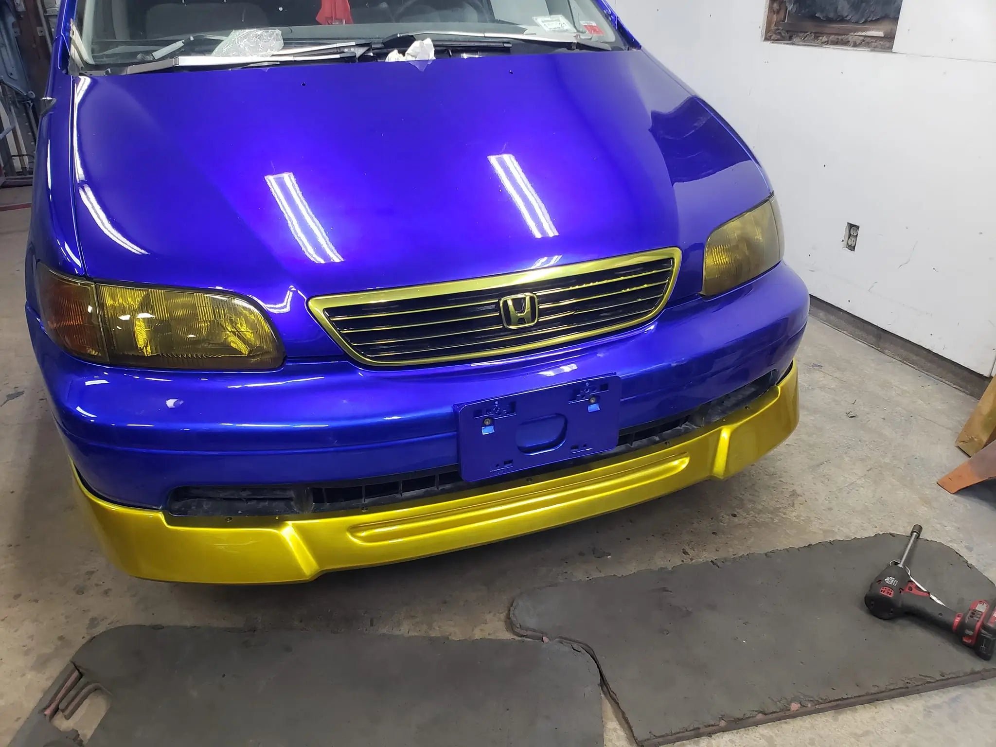 Tamco Paint SoCal Blue - Candy Concentrate on Honda Odyssey