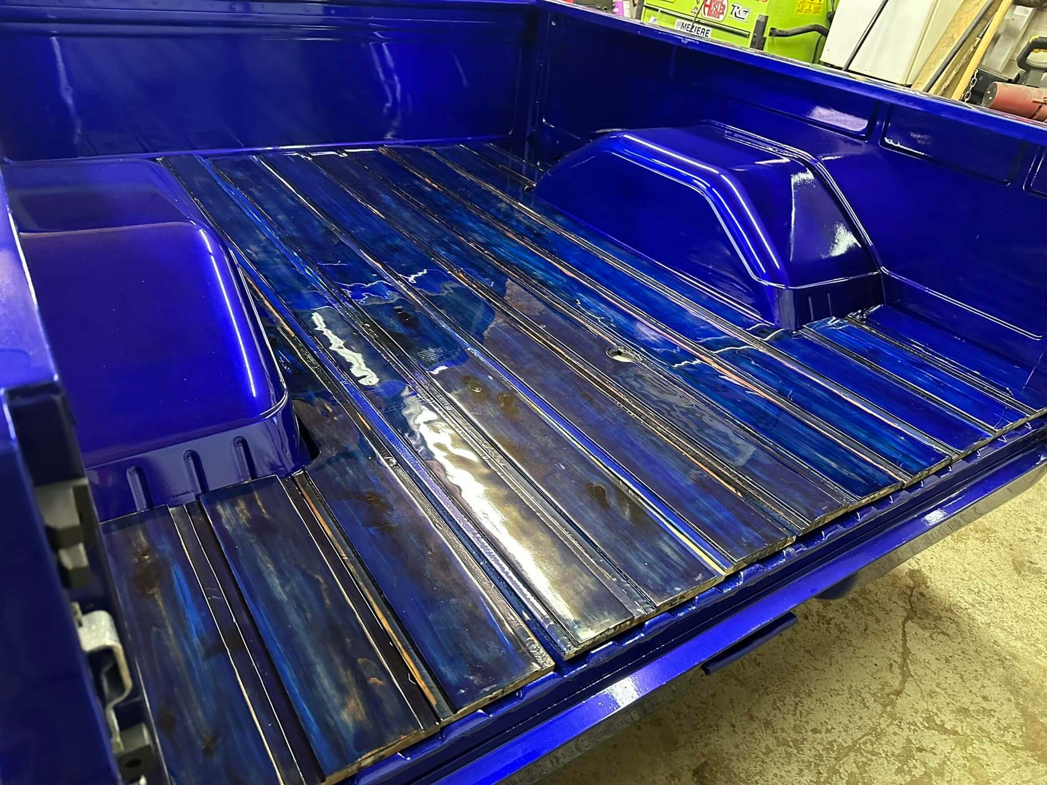 Tamco Paint SoCal Blue 2k Candy & Kandy Killa Blue 2K Candy in 1982 Chevrolet C10