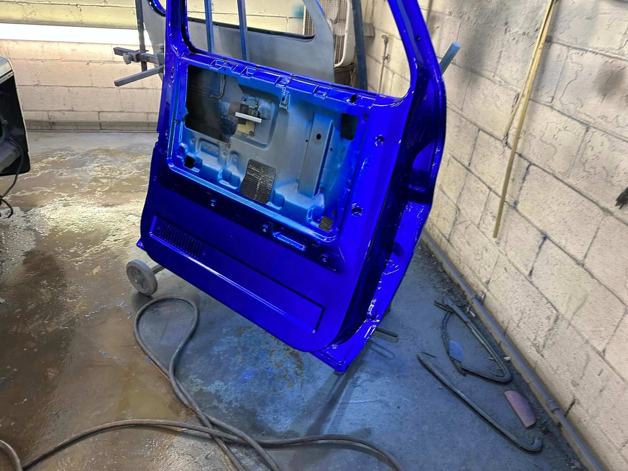 Tamco Paint SoCal Blue 2k Candy & Kandy Killa Blue 2K Candy in 1982 Chevrolet C10