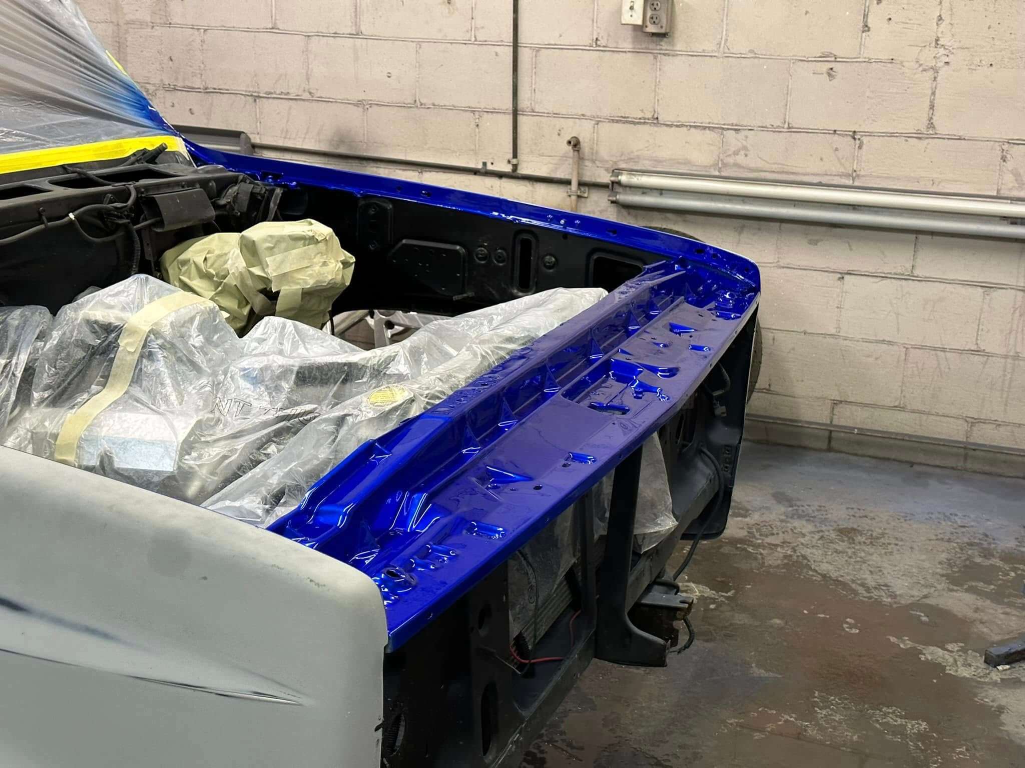 Tamco Paint SoCal Blue 2k Candy & Kandy Killa Blue 2K Candy in 1982 Chevrolet C10