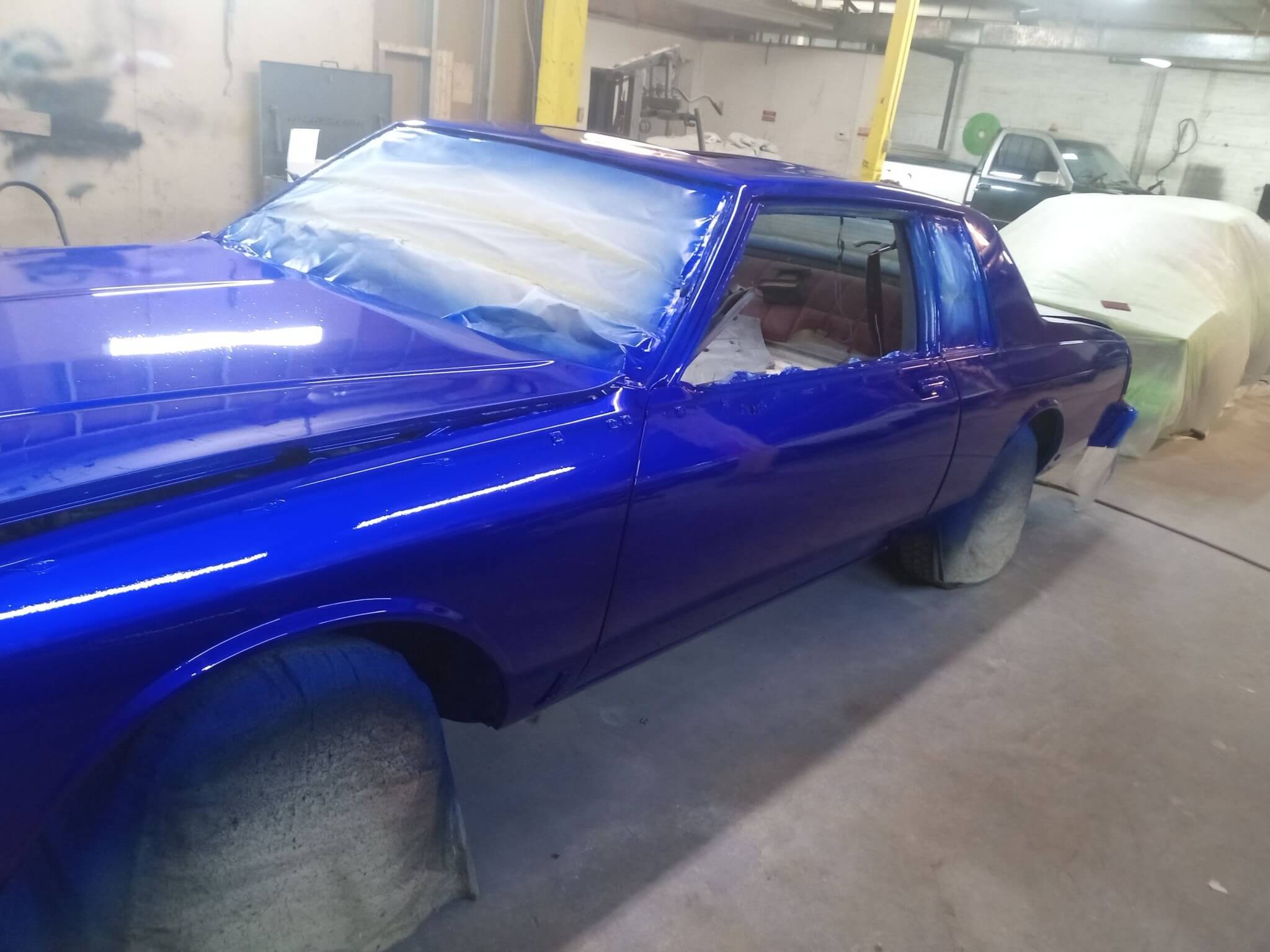 Tamco Paint SoCal Blue Candy Pearl Basecoat in Chevrolet Caprice
