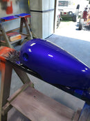 Tamco Paint SoCal Blue Candy Pearl Basecoat on Motorcycle Fuel Tank