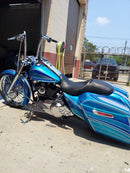 Tamco Paint SoCal Blue & Monaco Candy Concentrate on Harley-Davidson Road King