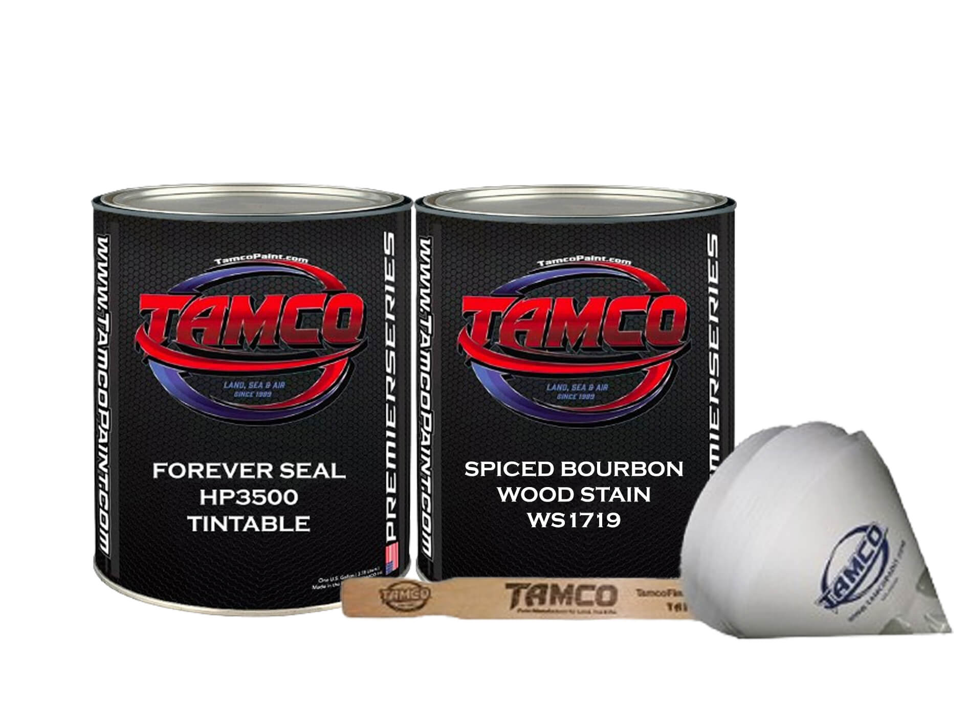 Tamco Paint Wood Stain Spiced Bourbon WS1719 without Cleaners