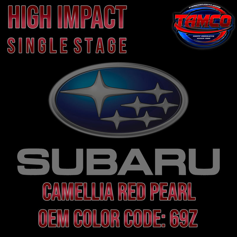 Subaru Camellia Red Pearl | 69Z | 2009-2013 | OEM High Impact Single Stage