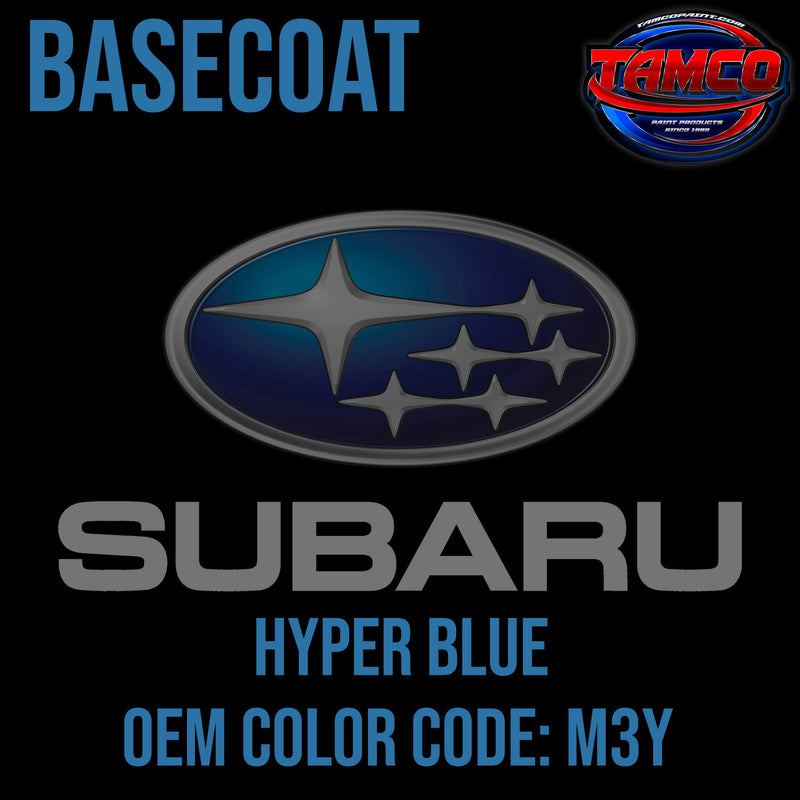 Subaru Hyper Blue Basecoat