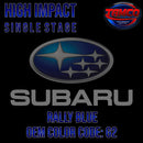 Subaru Rally Blue