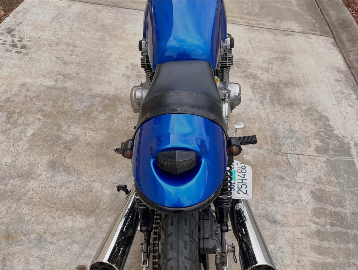 Tamco Paint Subaru World Rally Blue Pearl on 1982 Suzuki GS750