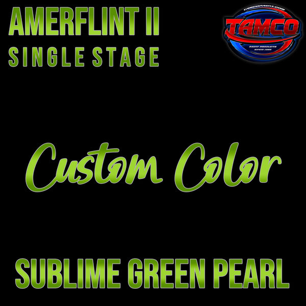 Sublime Green Pearl | OEM Amerflint II Series Single Stage