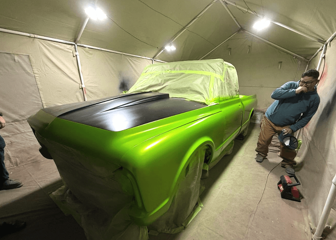 Tamco Paint Sublime Green on Chevrolet C/K C10