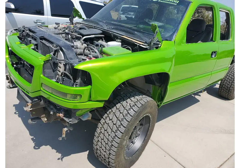 Sublime Green Car