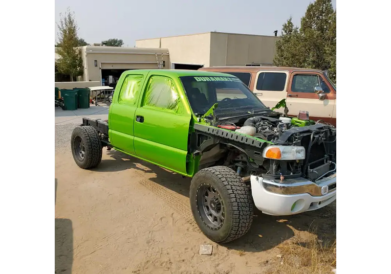 Tamco Paint 2005 GMC Sierra Sublime Green 