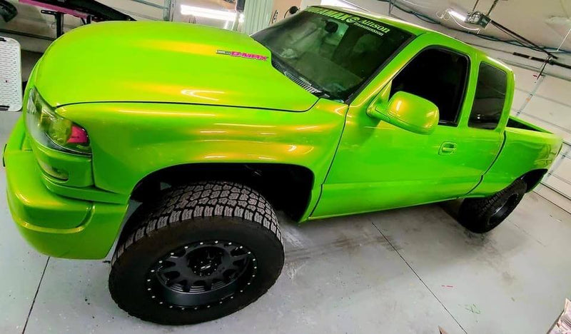 Sublime Green 2002 Chevrolet Silverado 