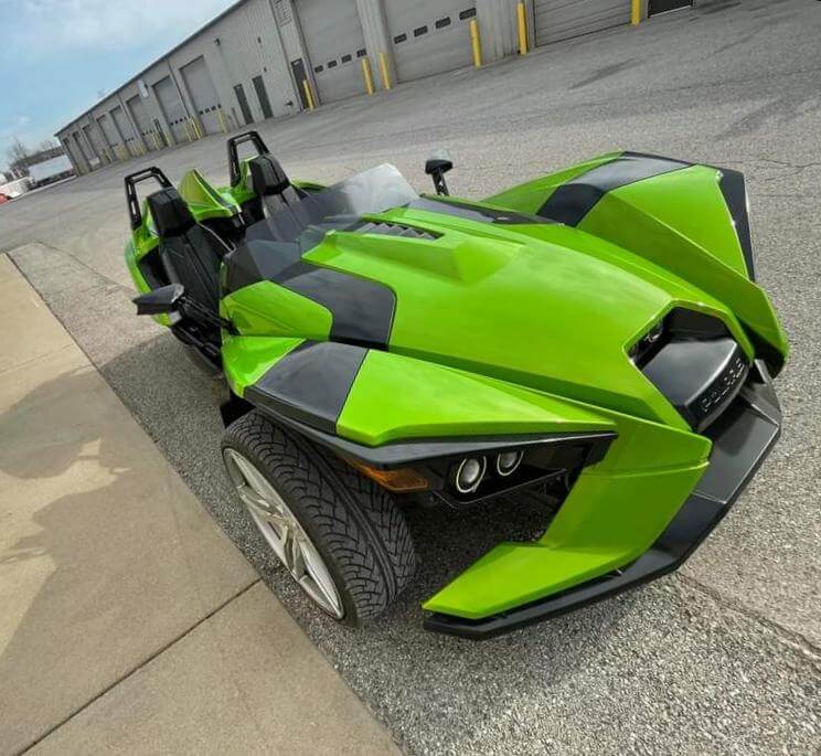 Sublime Green 2016 Polaris Slingshot