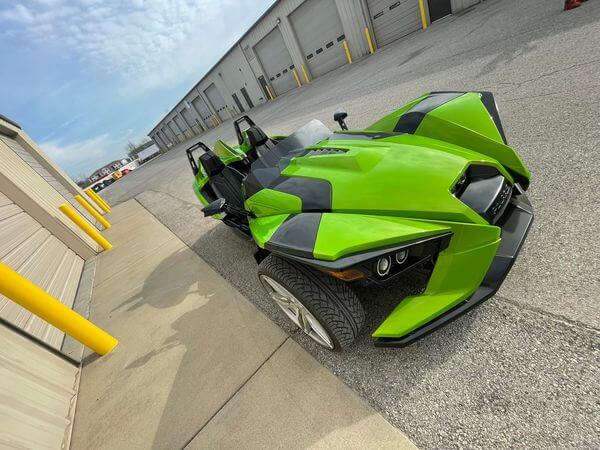 Sublime Green 2016 Polaris Slingshot