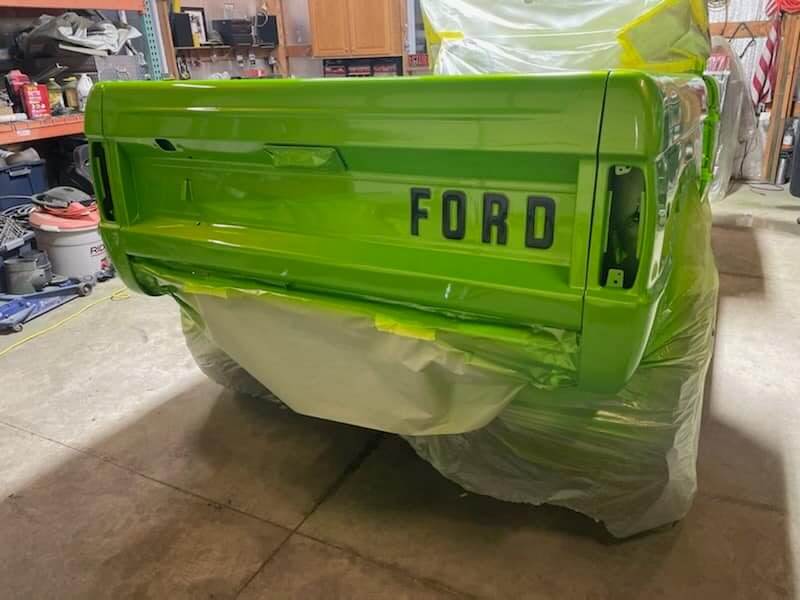 Tamco paint Ford Bronco 1976 Sublime Green