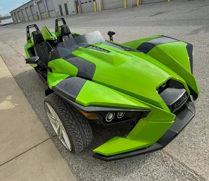 Sublime Green 2016 Polaris Slingshot