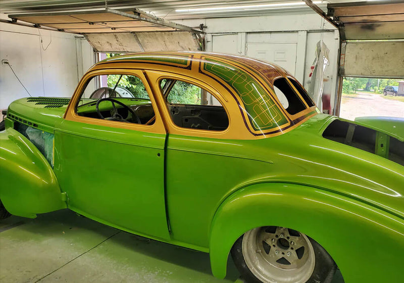 Tamco Paint 1949 Chevy Fleetline Sublime Green