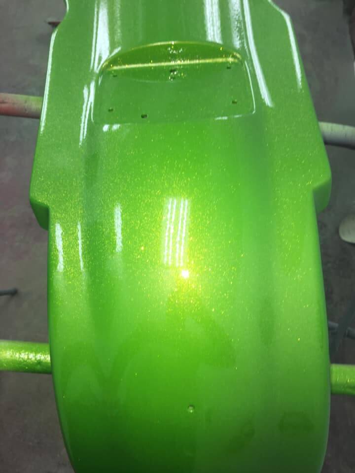 Sublime Green metal parts