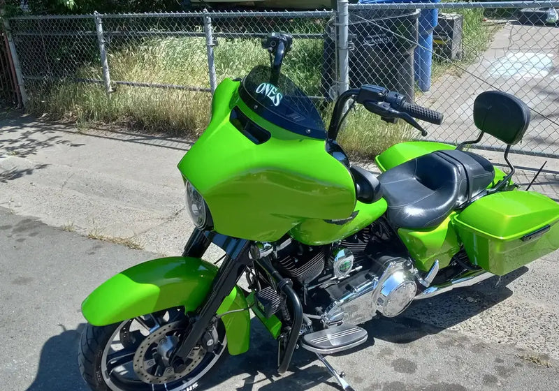 Sublime Green 2012 Harley Davidson