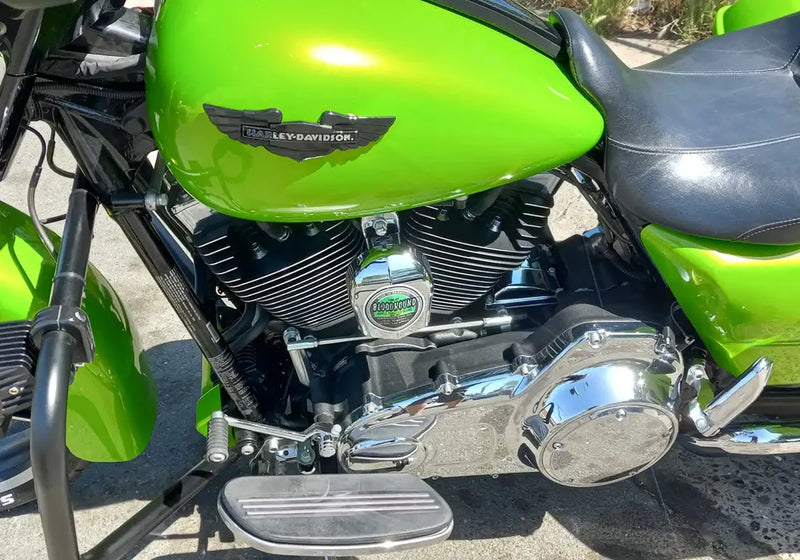 Sublime Green 2012 Harley Davidson