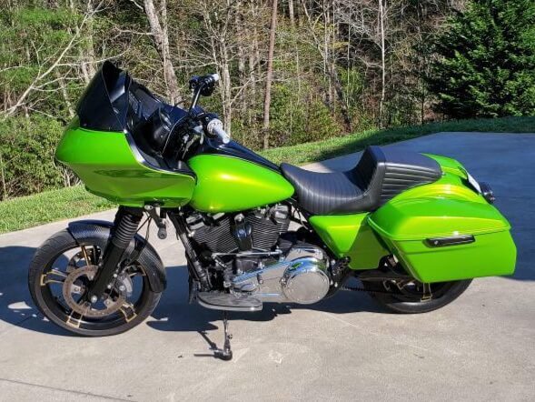 Sublime Green 2006 Harley Davidson