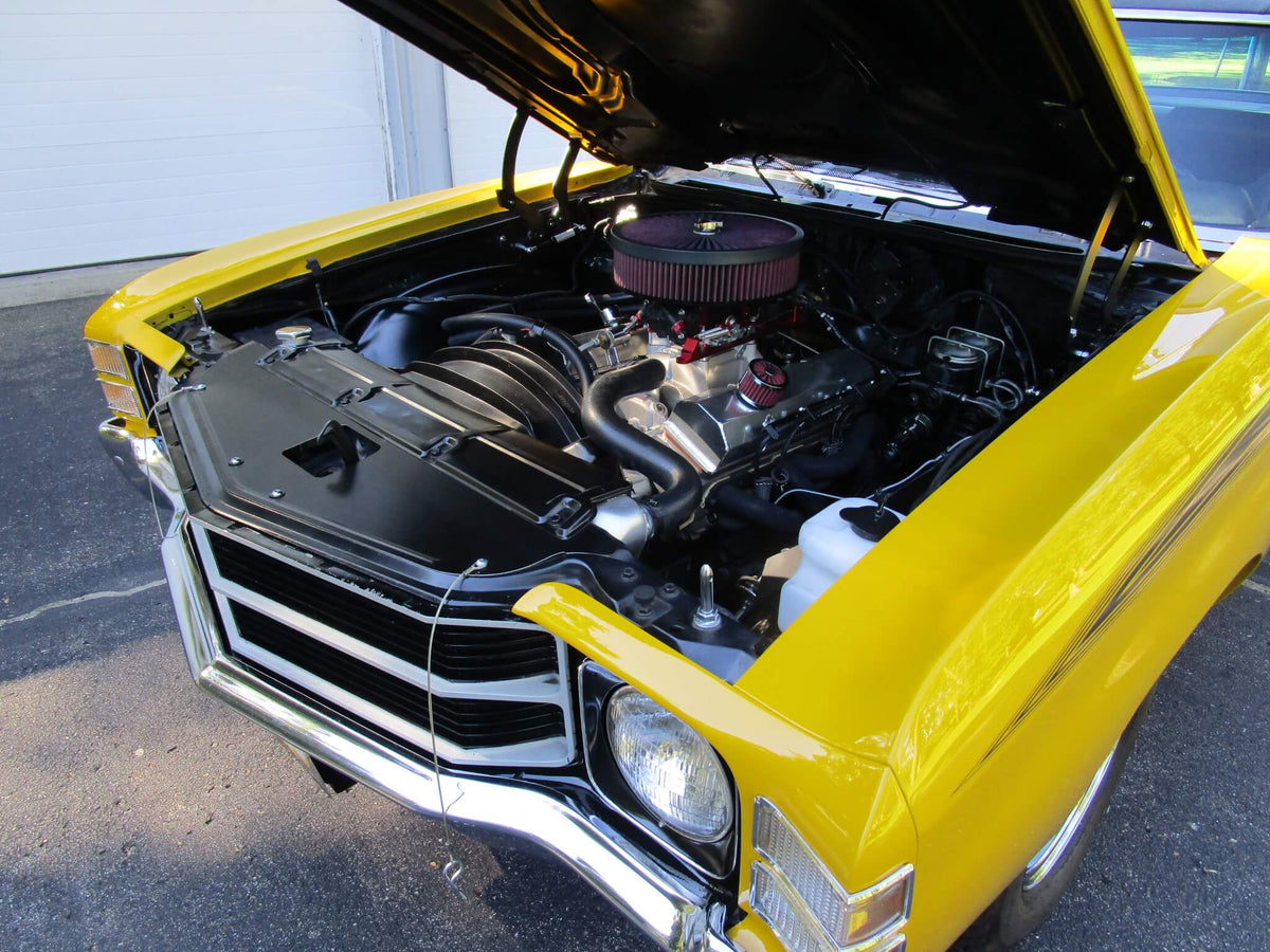 Tamco Paint GM Sunflower Yellow on 1972 Chevrolet Chevelle Heavy Chevy