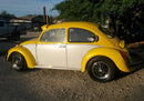 Tamco Paint Sunsation Yellow on Volkswagen Beetle