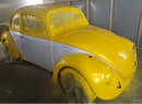 Tamco Paint Sunsation Yellow on Volkswagen Beetle
