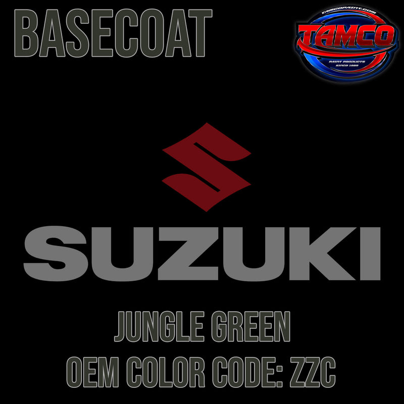 Suzuki Jungle Green Basecoat