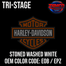 Tamco Paint Harley Davidson Stone Washed White Pearl code EOB / EPZ OEM Tri-Stage Basecoat
