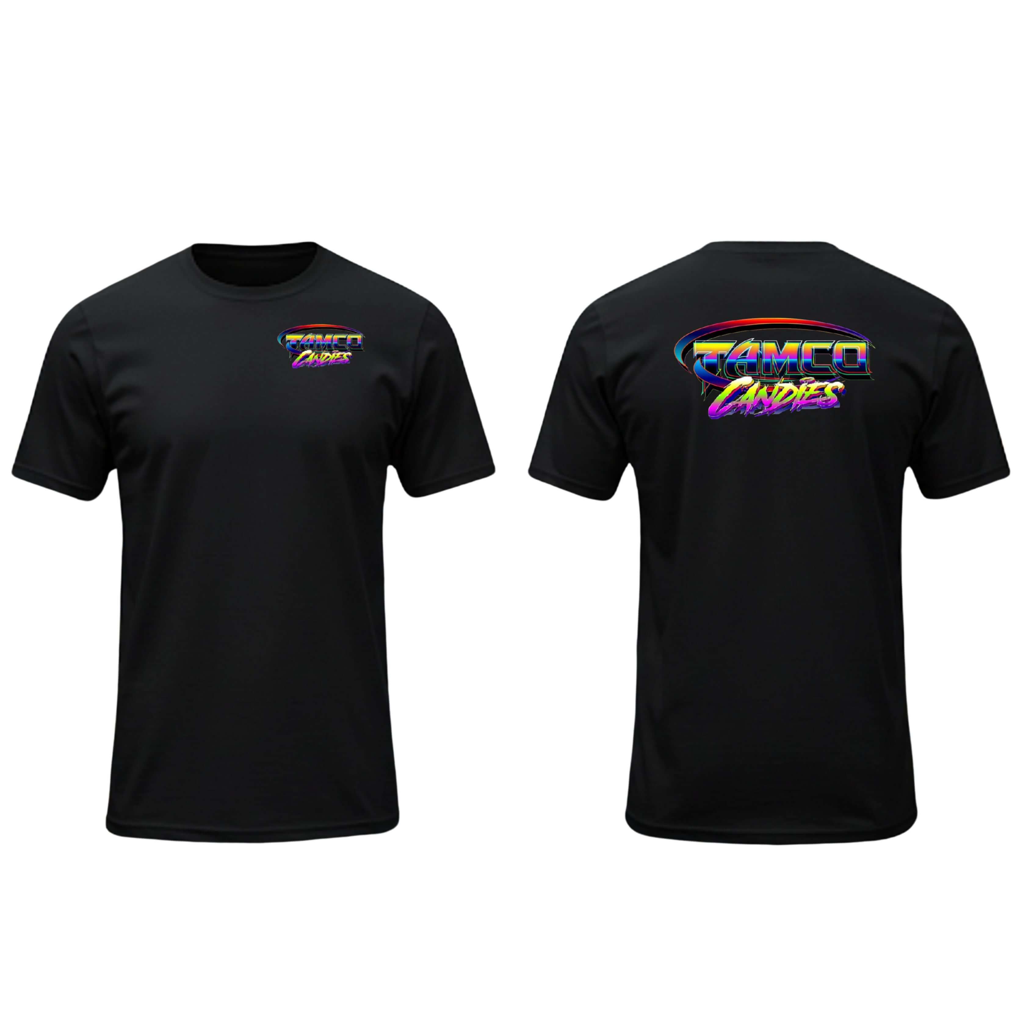 Tamco Paint Custom Candies Cotton black Tshirt