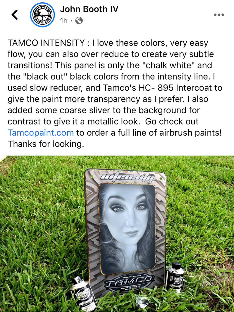 Tamco Intensity Chalk White Poster