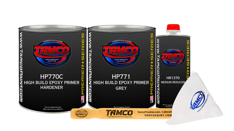 Tamco Paint HP770C High Build Epoxy Primer Hardener  / HP771 High Build Epoxy Primer  Grey  / HR1370  Medium Reducer Gallon