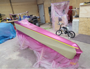 Tamco Paint You Cant Sit With Us Pink on 2002 Miller 4 Link Dragster