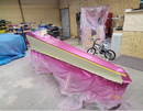 Tamco Paint You Cant Sit With Us Pink on 2002 Miller 4 Link Dragster