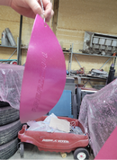 Tamco Paint You Cant Sit With Us Pink on 2002 Miller 4 Link Dragster